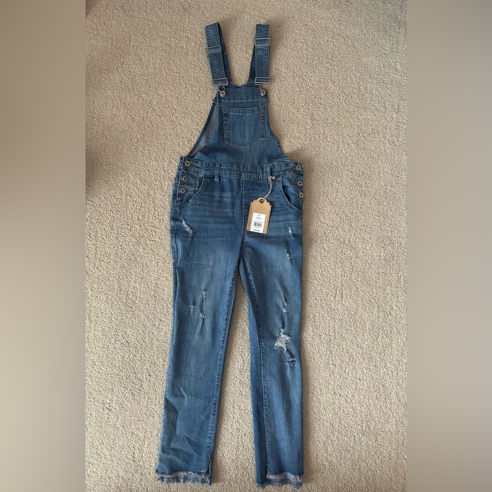 Blue Denim Overalls